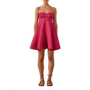 chinese dress ladies Long Sleeve Ruffle Dress-5 Colors – L.A. Apparel